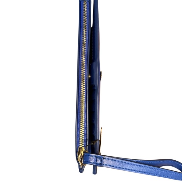 Cobalt Blue Women's Wallet Wristlet - Picture 3 of 5